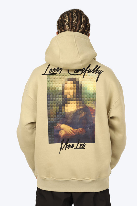 HOODIE "MONA PIXEL" - VERT