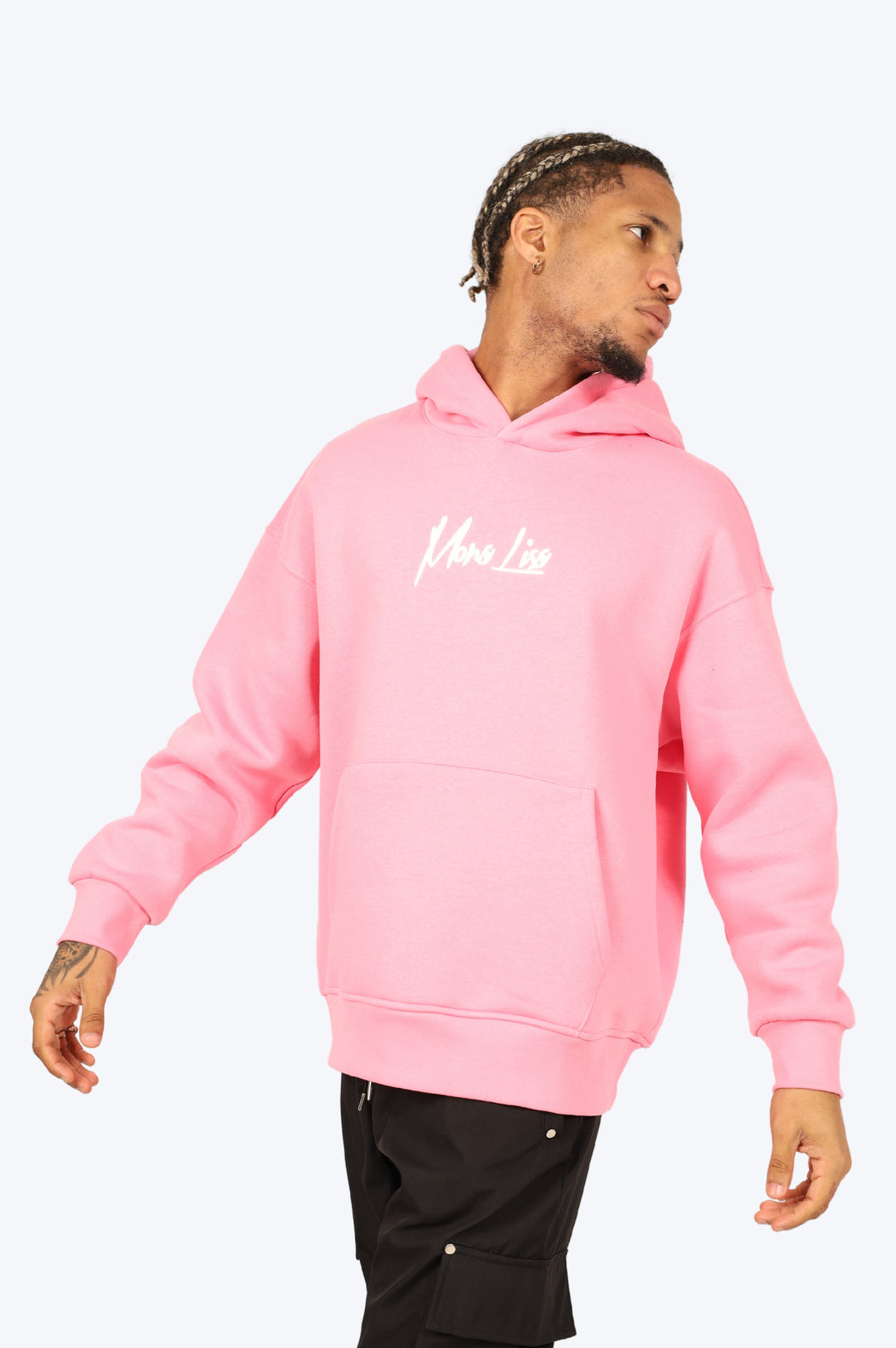 HOODIE "MONA PIXEL" - ROSE