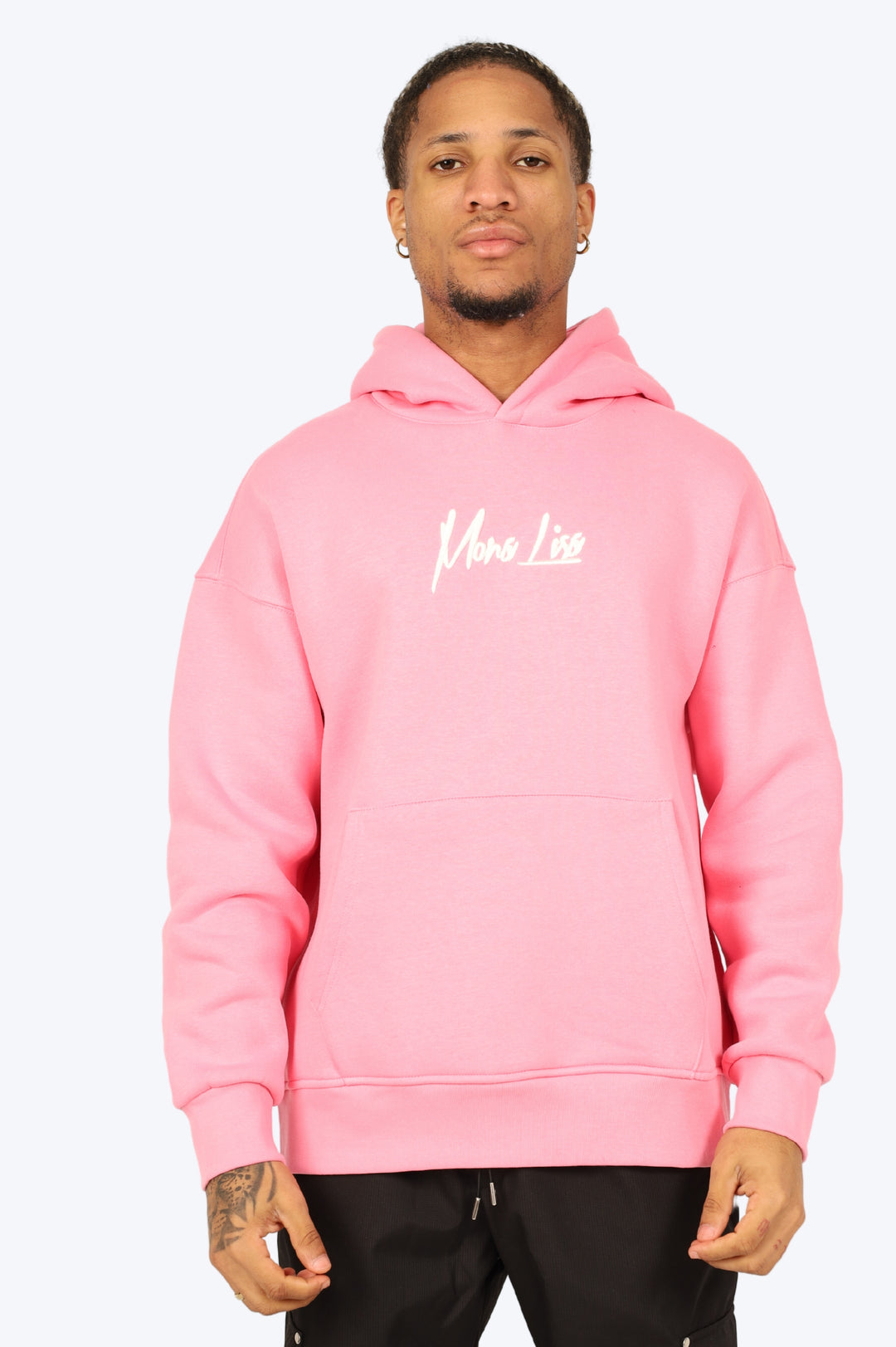 HOODIE "MONA PIXEL" - ROSE