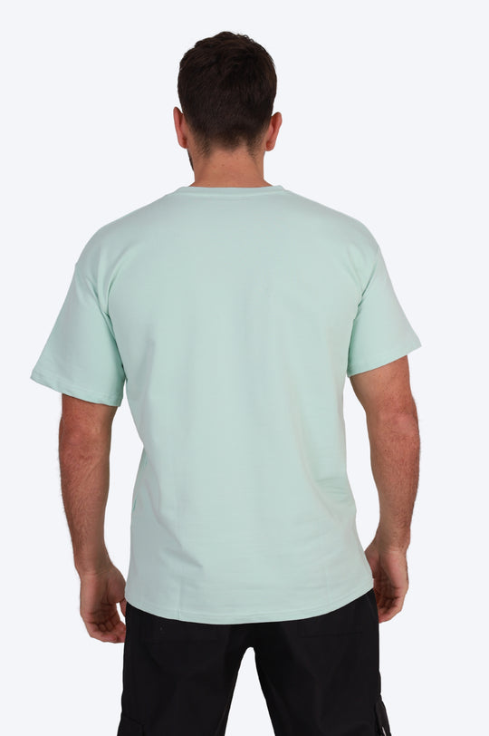 T-SHIRT SIMPLE - TURQUOISE