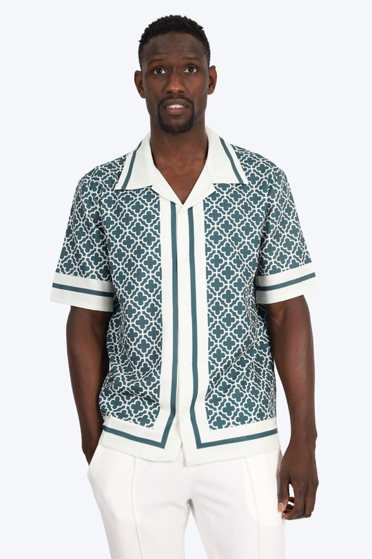 CHEMISE LÉGÈRE GÉOMÉTRIQUE