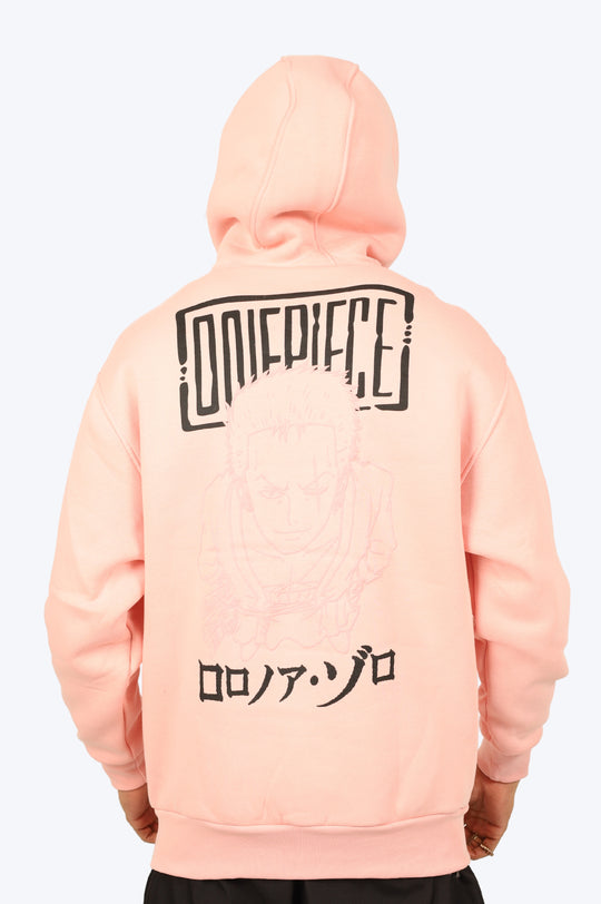 HOODIE "ZORO LEGEND" - ROSE