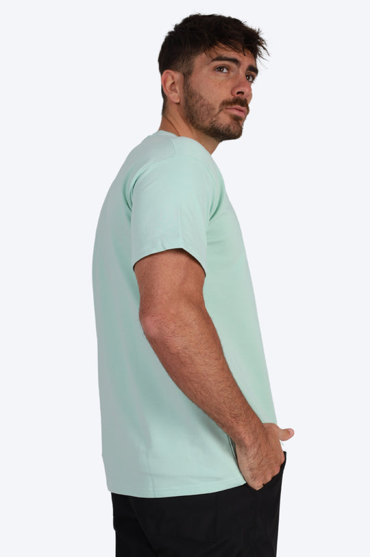 T-SHIRT SIMPLE - TURQUOISE