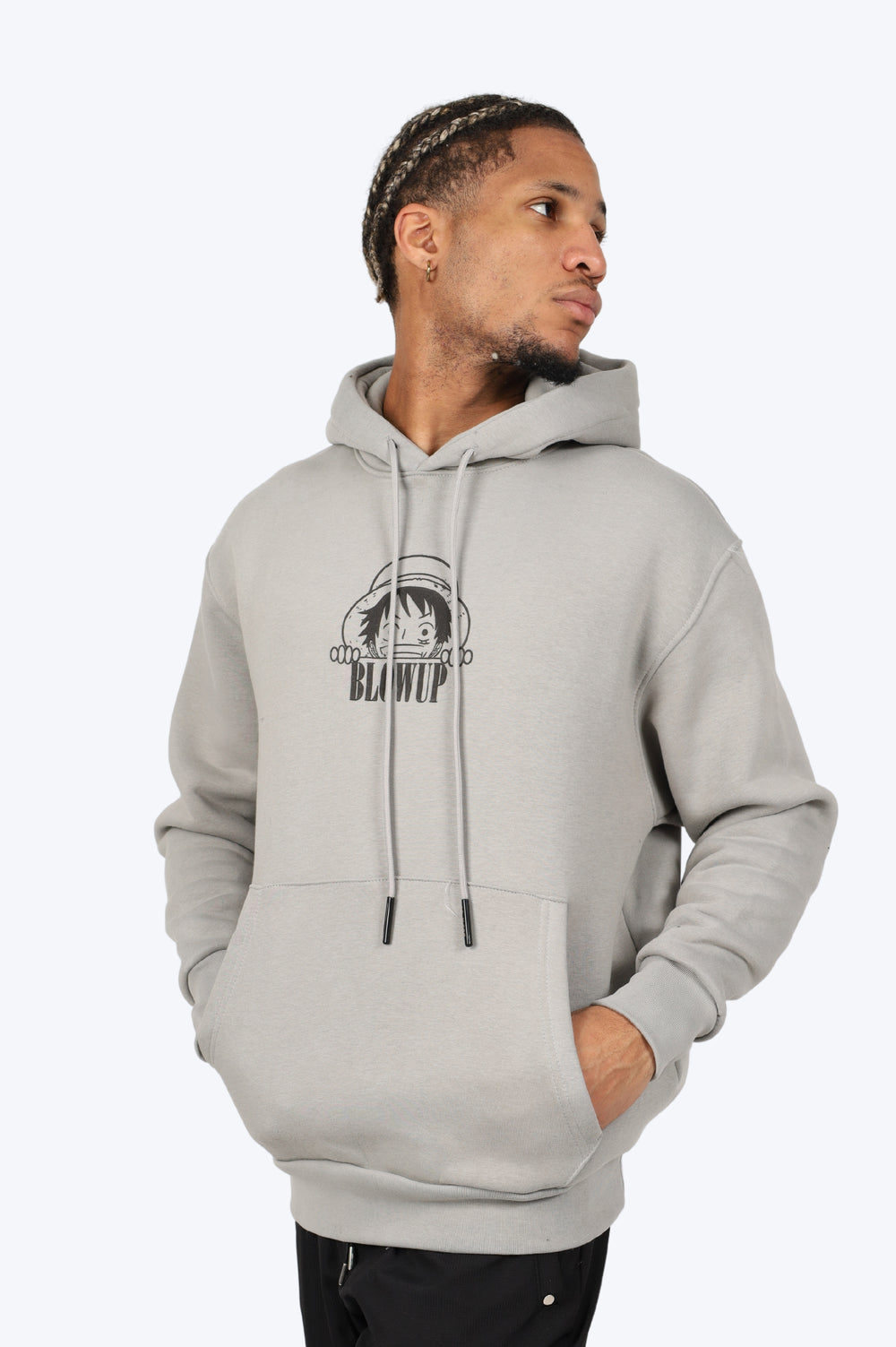 HOODIE "KING OF PIRATES" - GRIS