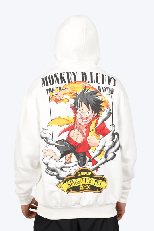 HOODIE "KING OF PIRATES" - BLANC