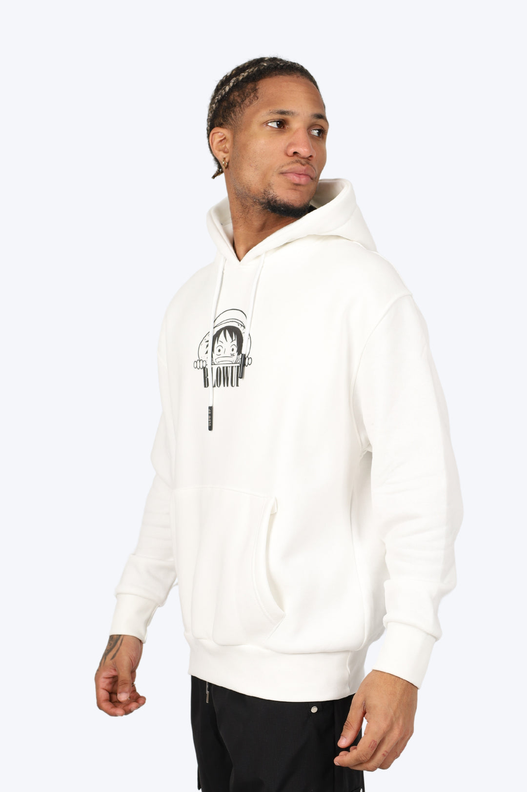 HOODIE "KING OF PIRATES" - BLANC