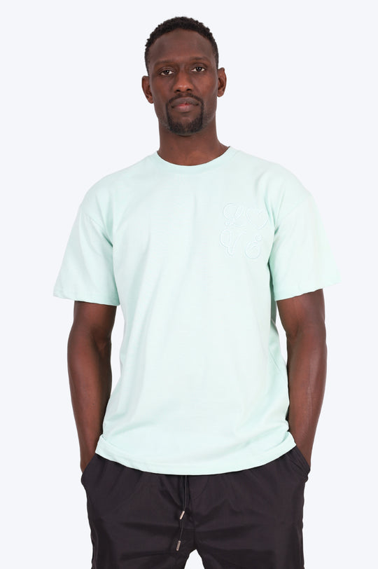 T-SHIRT LOVE - TURQUOISE