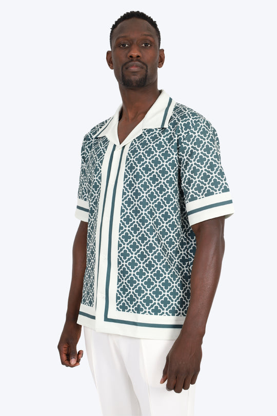 CHEMISE LÉGÈRE GÉOMÉTRIQUE