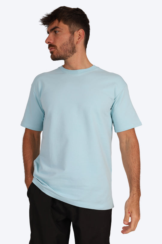 T-SHIRT SIMPLE - BLEU CIEL