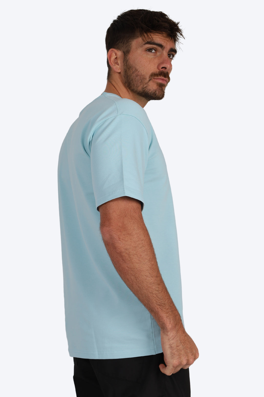 T-SHIRT SIMPLE - BLEU CIEL