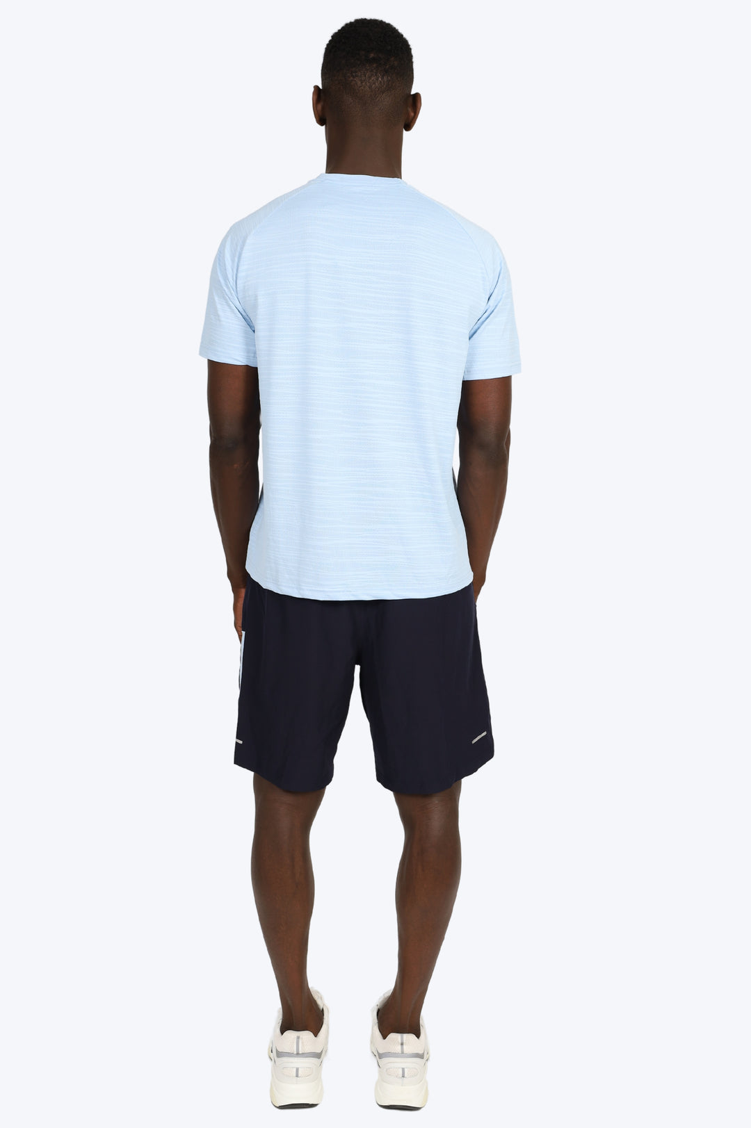 ENSEMBLE SHORT & T SHIRT ALPHA SPORT - BLEU