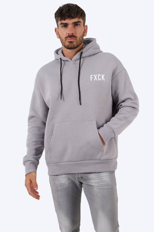 SWEAT "FXCK" GRIS