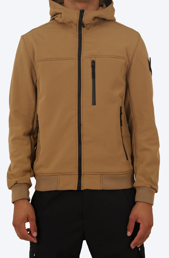 VESTE ALPHA - MARRON