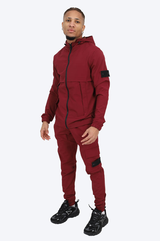 SURVÊTEMENT ALPHA VESTE ET PANTALON - BORDEAUX