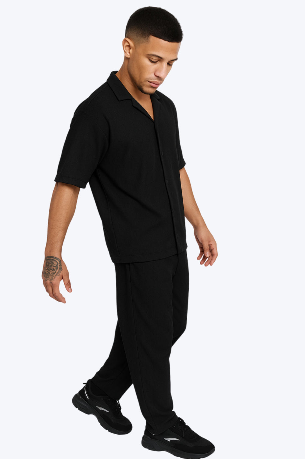 ENSEMBLE "LUXE DÉCONTRACTÉ" - NOIR