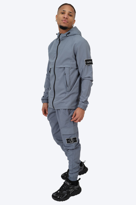 SURVÊTEMENT ALPHA VESTE ET PANTALON - GRIS ANTHRACITE