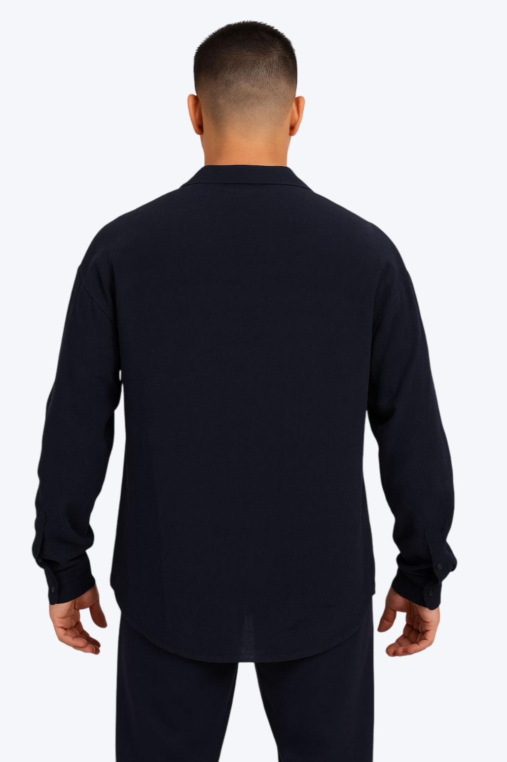 CHEMISE "SIGNATURE ÉLÉGANCE" - BLEU MARINE