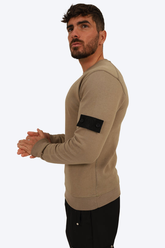 PULLOVER ALPHA URBAN-COMFORT - MARRON CLAIR