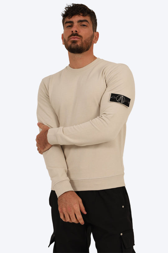 PULLOVER ALPHA URBAN-COMFORT - BEIGE