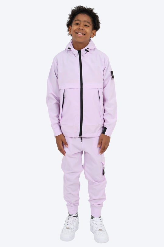 SURVÊTEMENT ALPHA ENFANT VESTE ET PANTALON - VIOLET