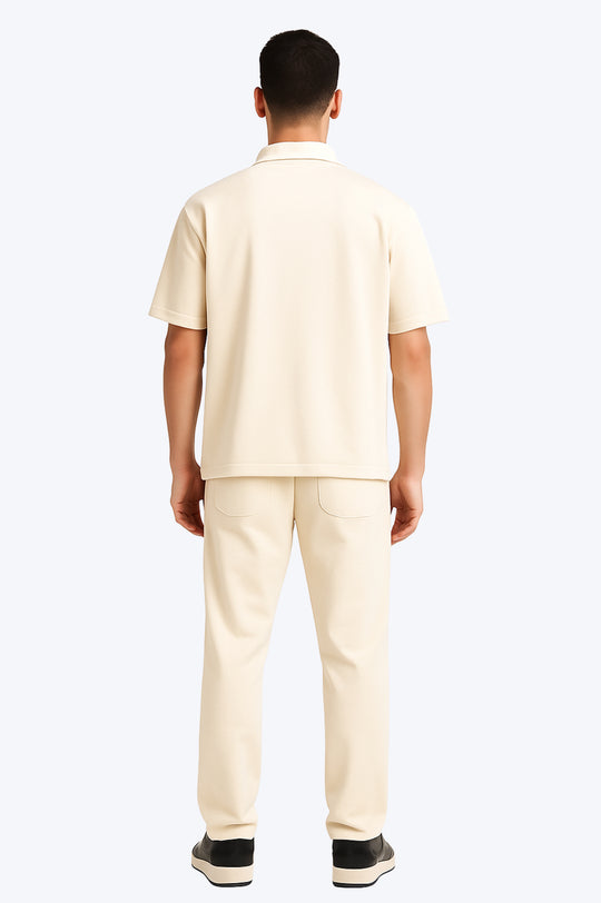 Ensemble Polo Zippé Homme