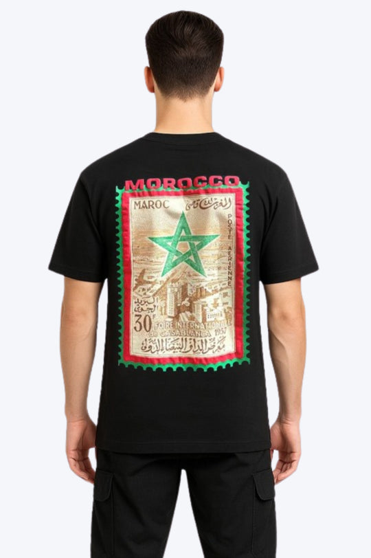 T-shirt Timbre Marocain – Édition Culture & Style