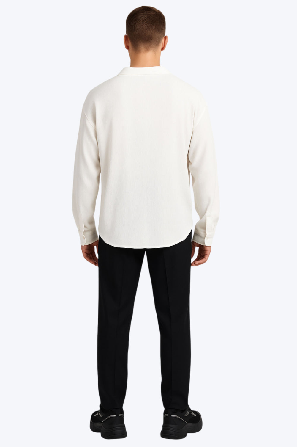 CHEMISE "SIGNATURE ÉLÉGANCE" - BLANC