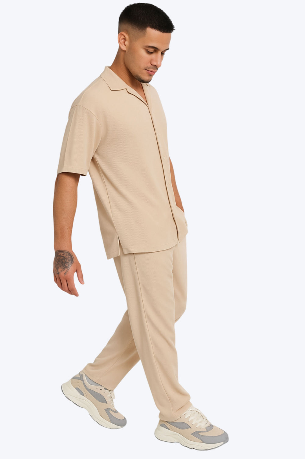 ENSEMBLE "PRESTIGE DÉCONTRACTÉ" - BEIGE