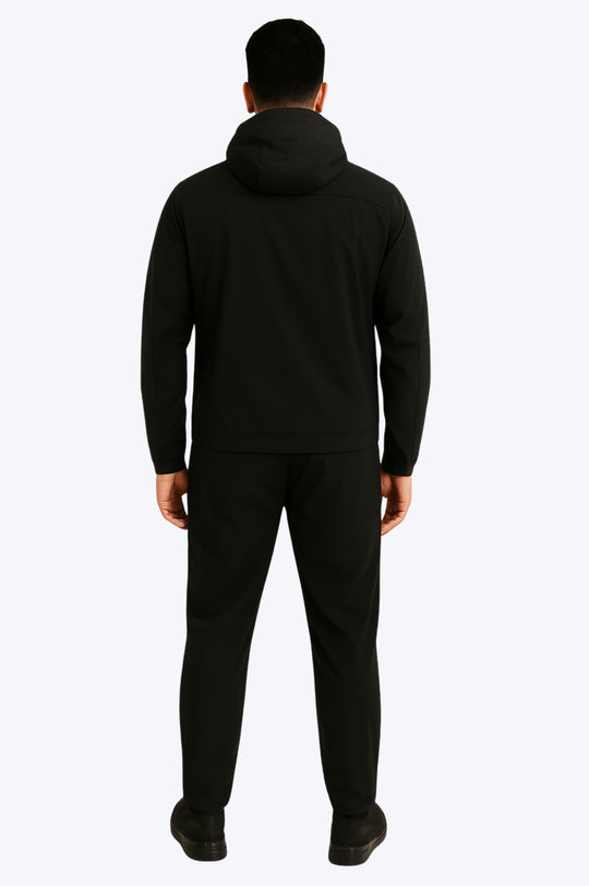 Survêtement technique zippé - NOIR