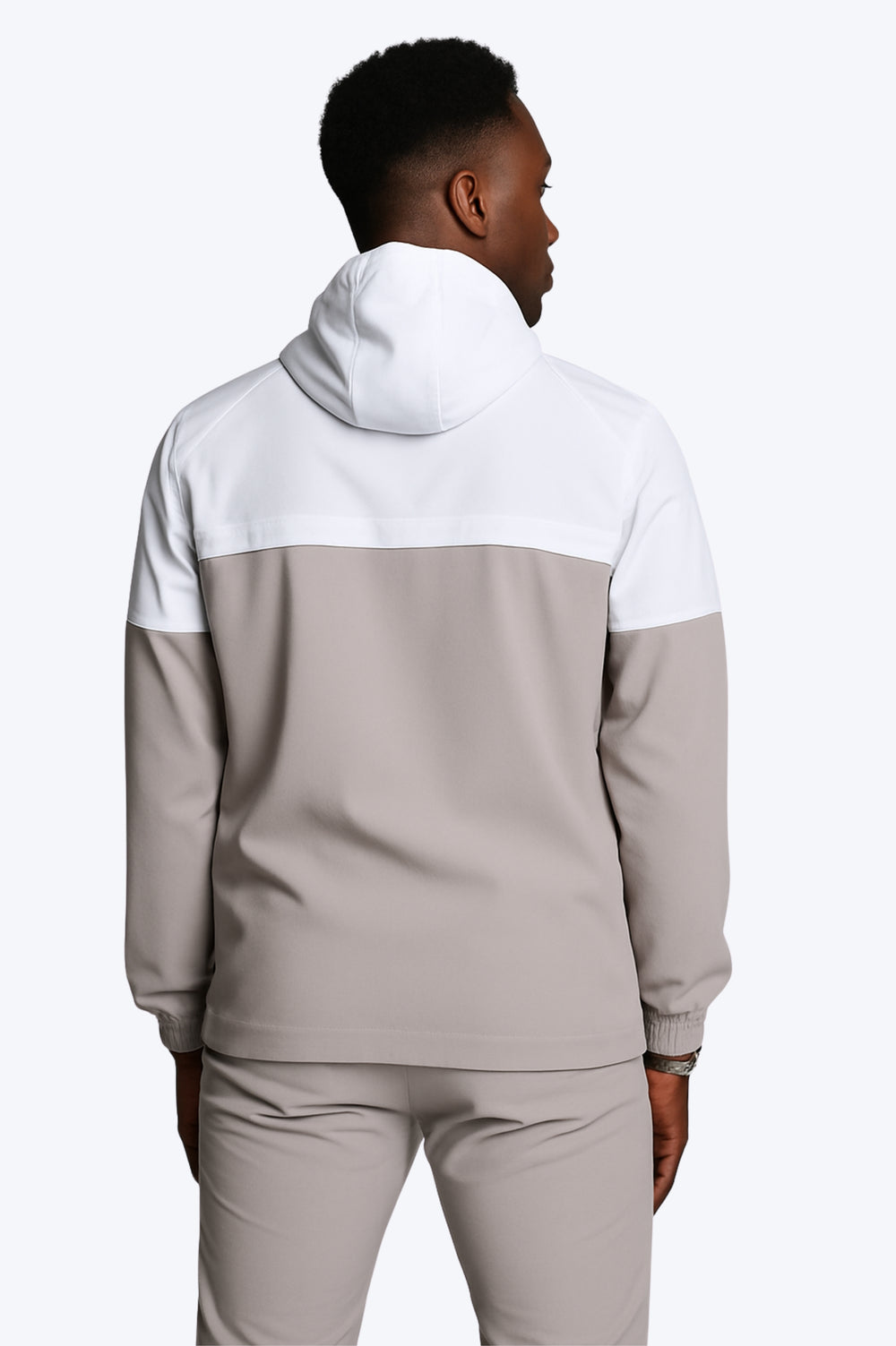 SURVÊTEMENT ALPHA - GRIS/BLANC