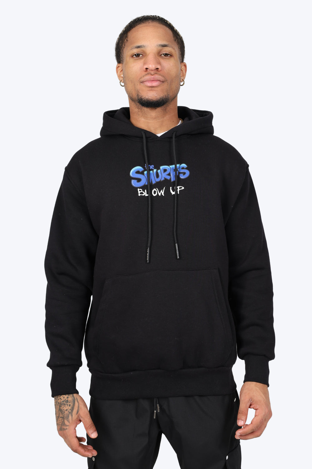 HOODIE "SMURF STYLE" - NOIR