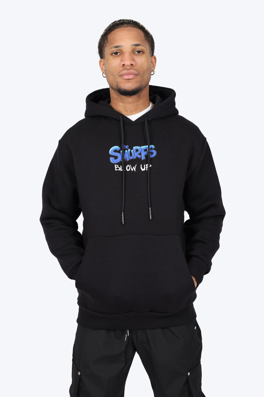 HOODIE "SMURF STYLE" - NOIR