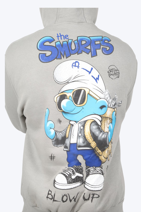 HOODIE "SMURF STYLE" - GRIS