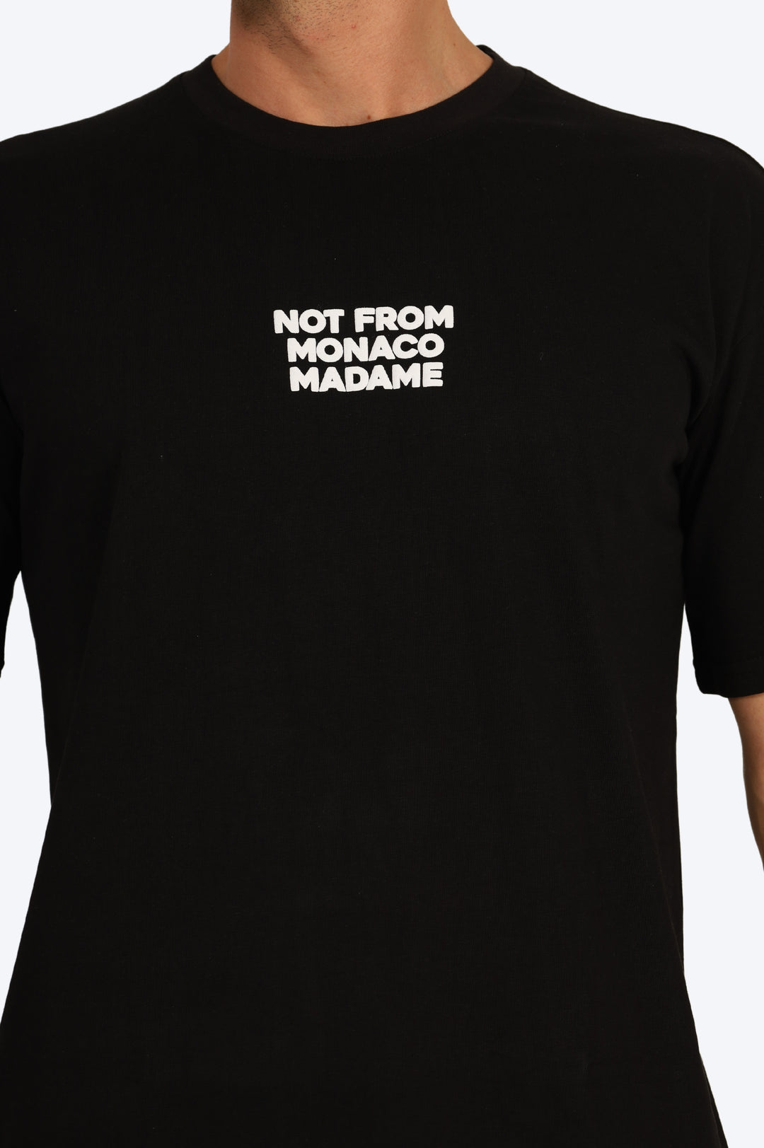 T-SHIRT MONACO - NOIR