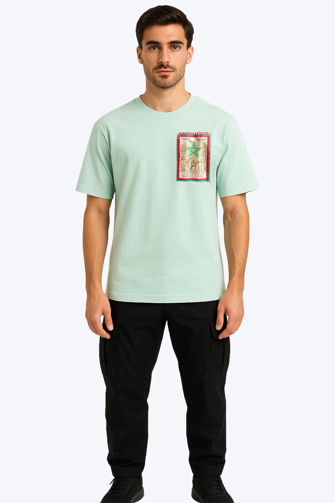 T-shirt Timbre Marocain – Édition Culture & Style