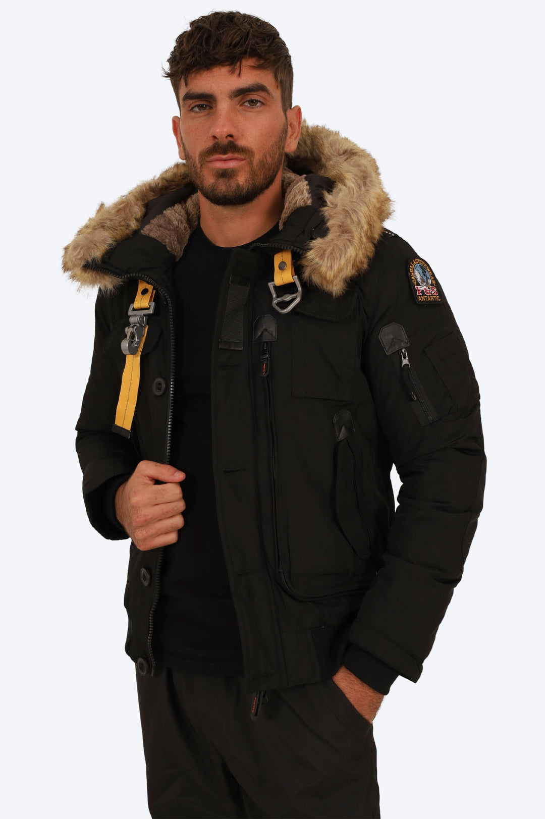 PARKA AVENTURE POLAIRE URBAINE - NOIR