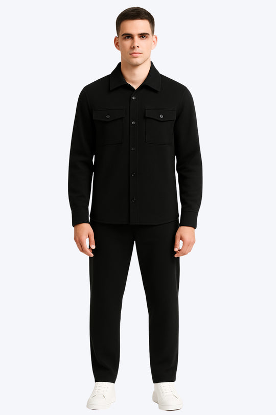Ensemble Surchemise & Pantalon- NOIR