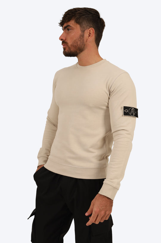 PULLOVER ALPHA URBAN-COMFORT - BEIGE