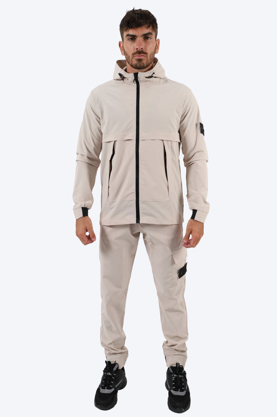 SURVÊTEMENT ALPHA VESTE ET PANTALON - BEIGE