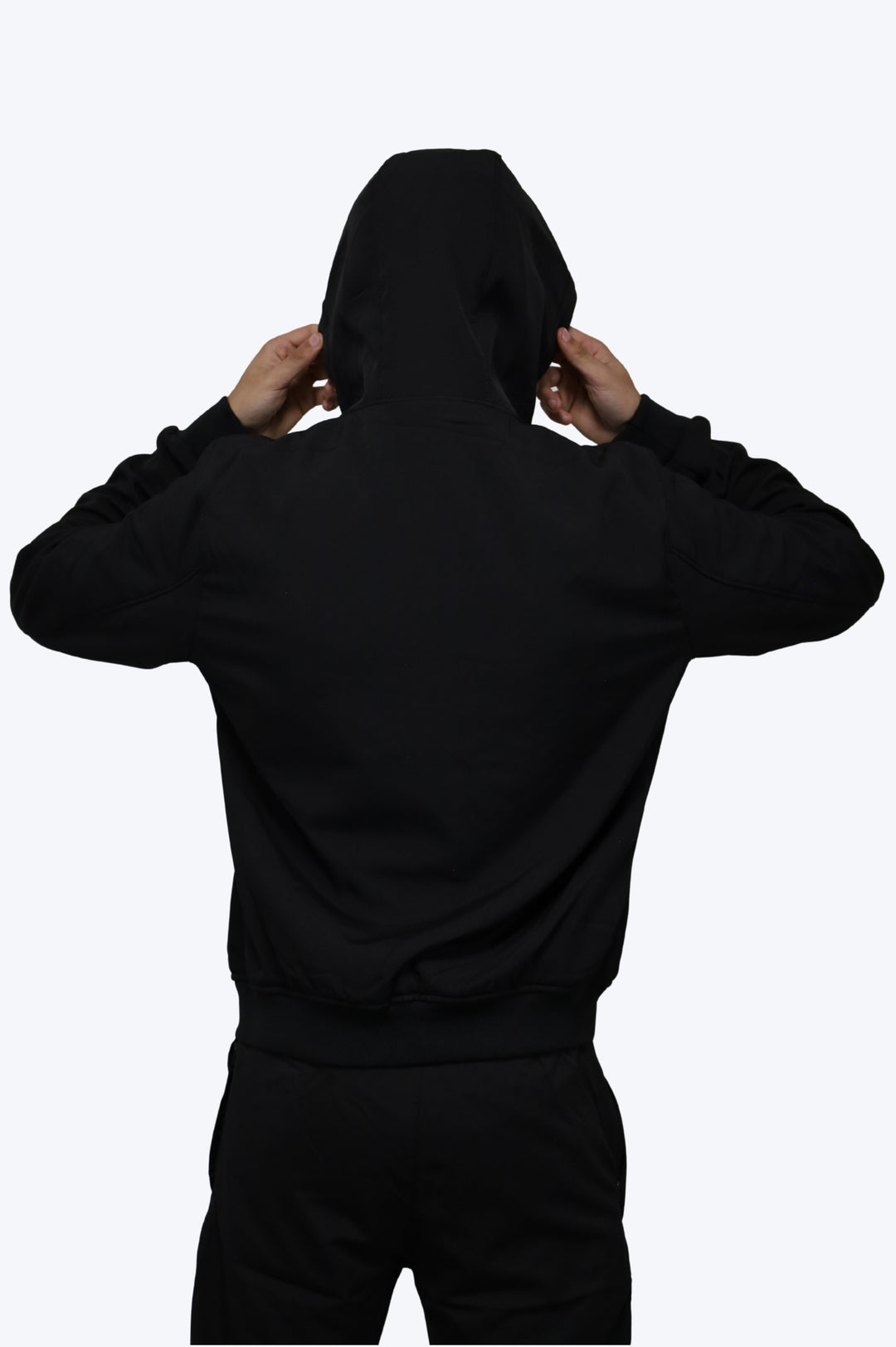 Veste Softshell Noire à Capuche Homme – ALPHA