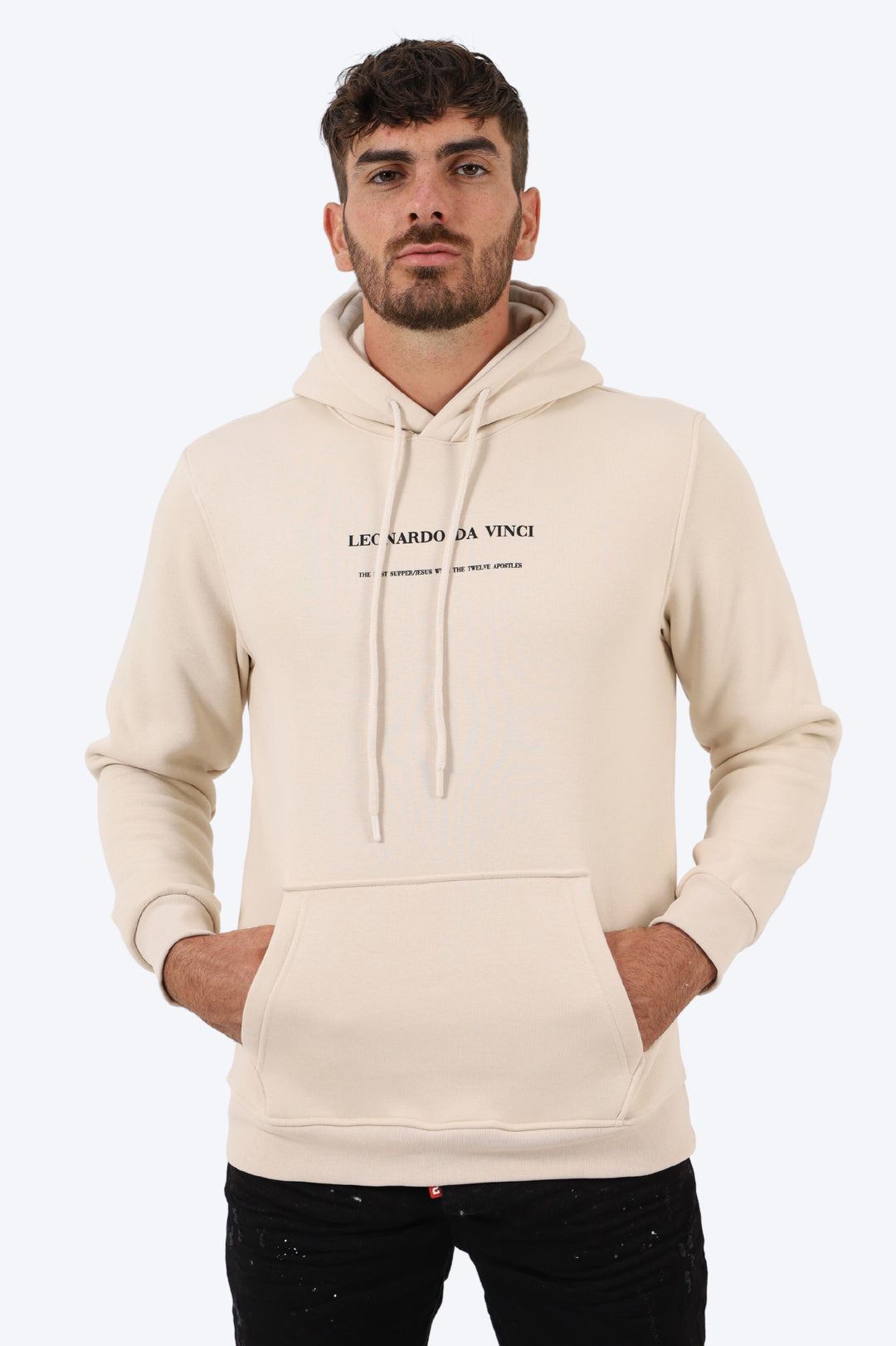 SWEAT "LEONARDO DA VINCI" BEIGE