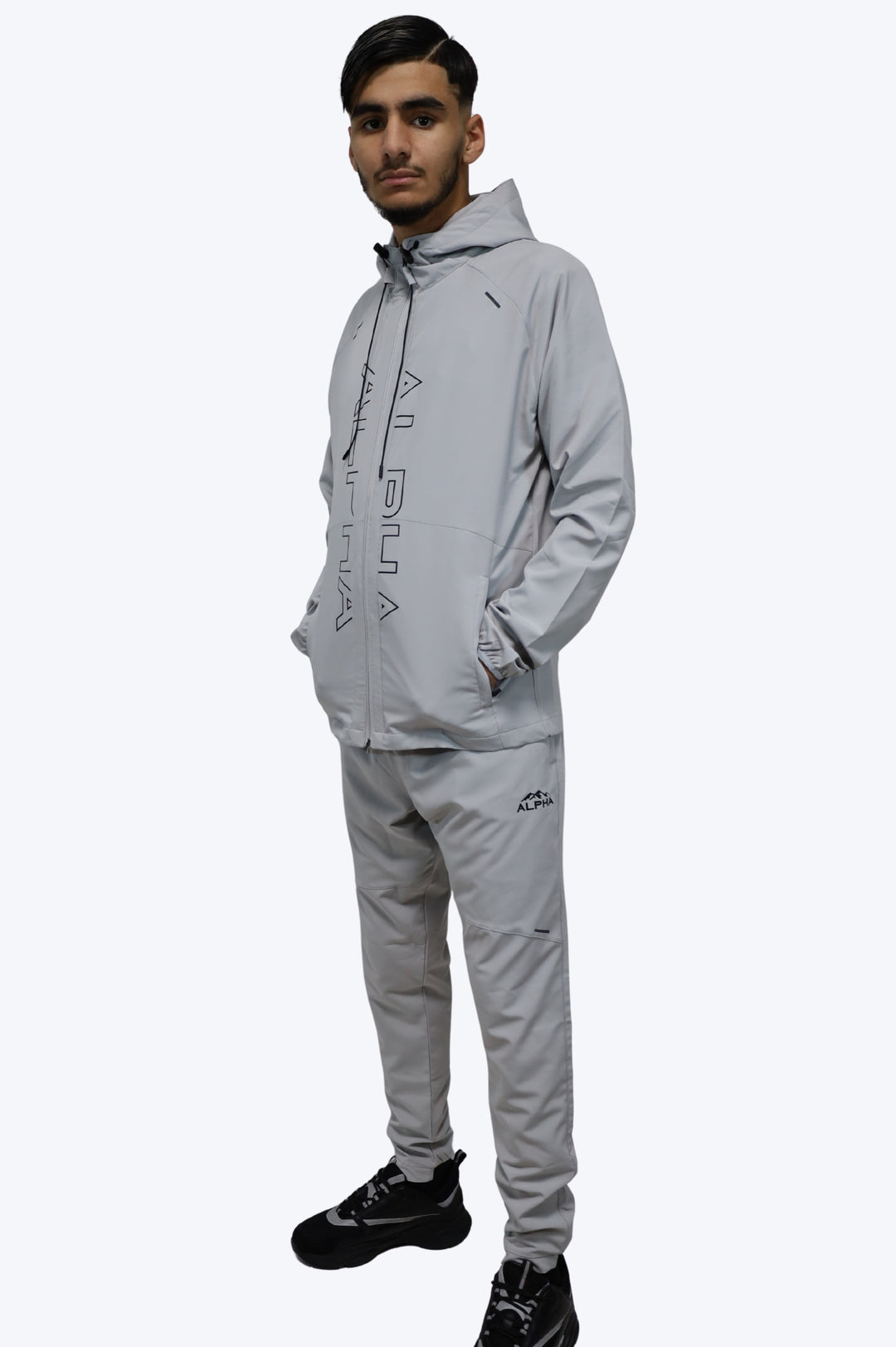 Ensemble de Survêtement Technique ALPHA - Gris Clair