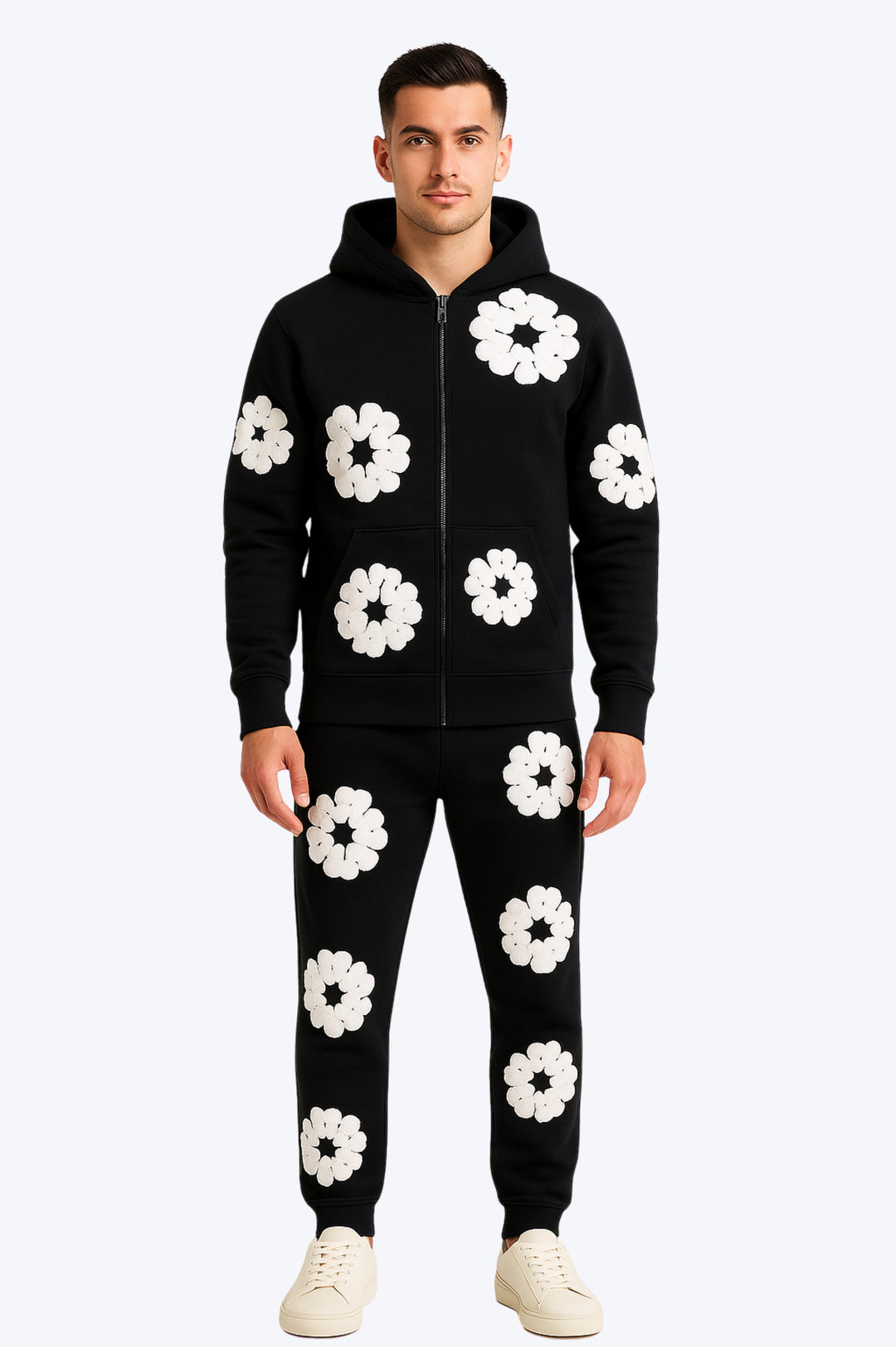 Ensemble Jogging Homme – Motifs Floraux