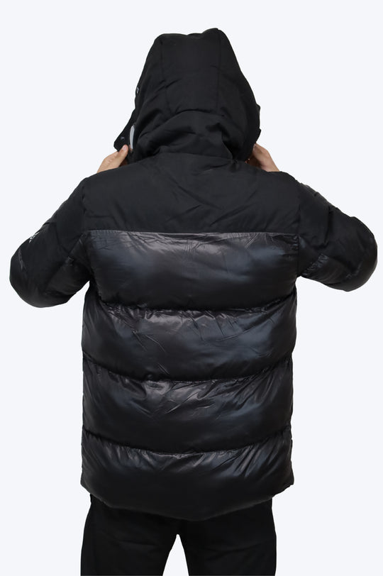 Doudoune Longue ALPHA Homme – Capuche Masque Intégré