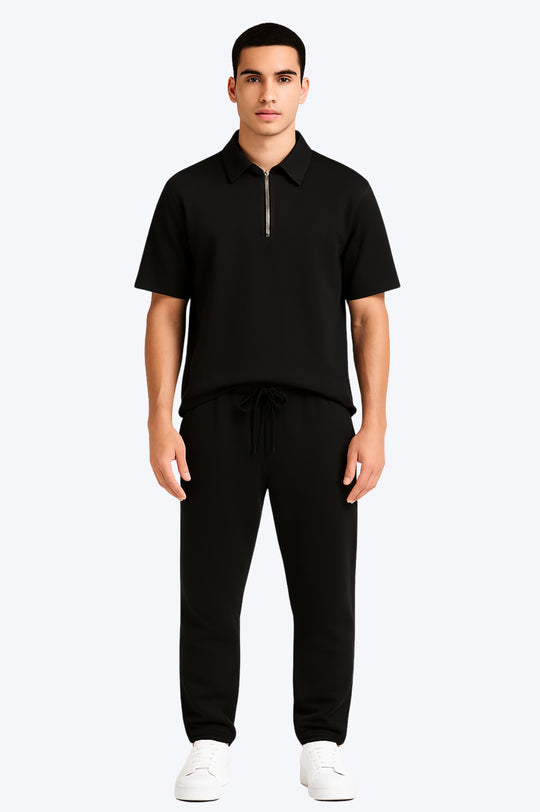 Ensemble Polo Zippé Homme