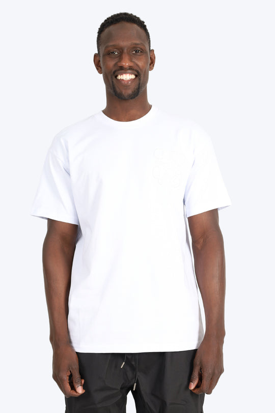 T-SHIRT LOVE - BLANC