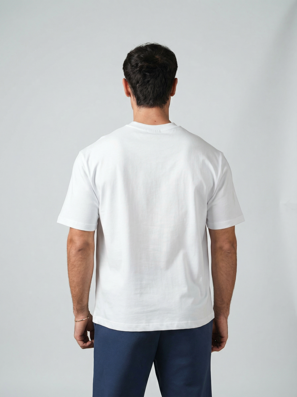 T-Shirt Homme Premium Coupe Moderne - Blanc