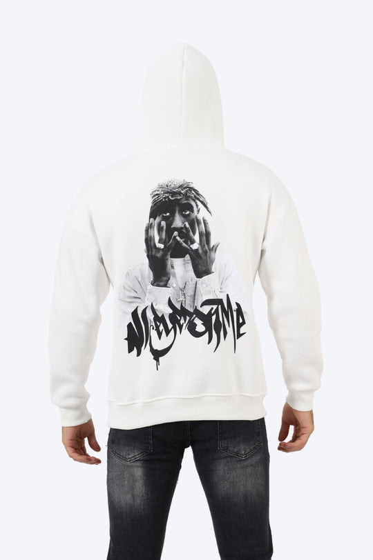 SWEAT TUPAC BLANC