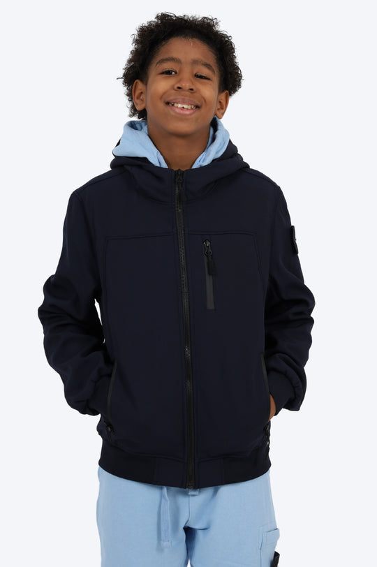 VESTE ALPHA ENFANT - BLEU MARINE