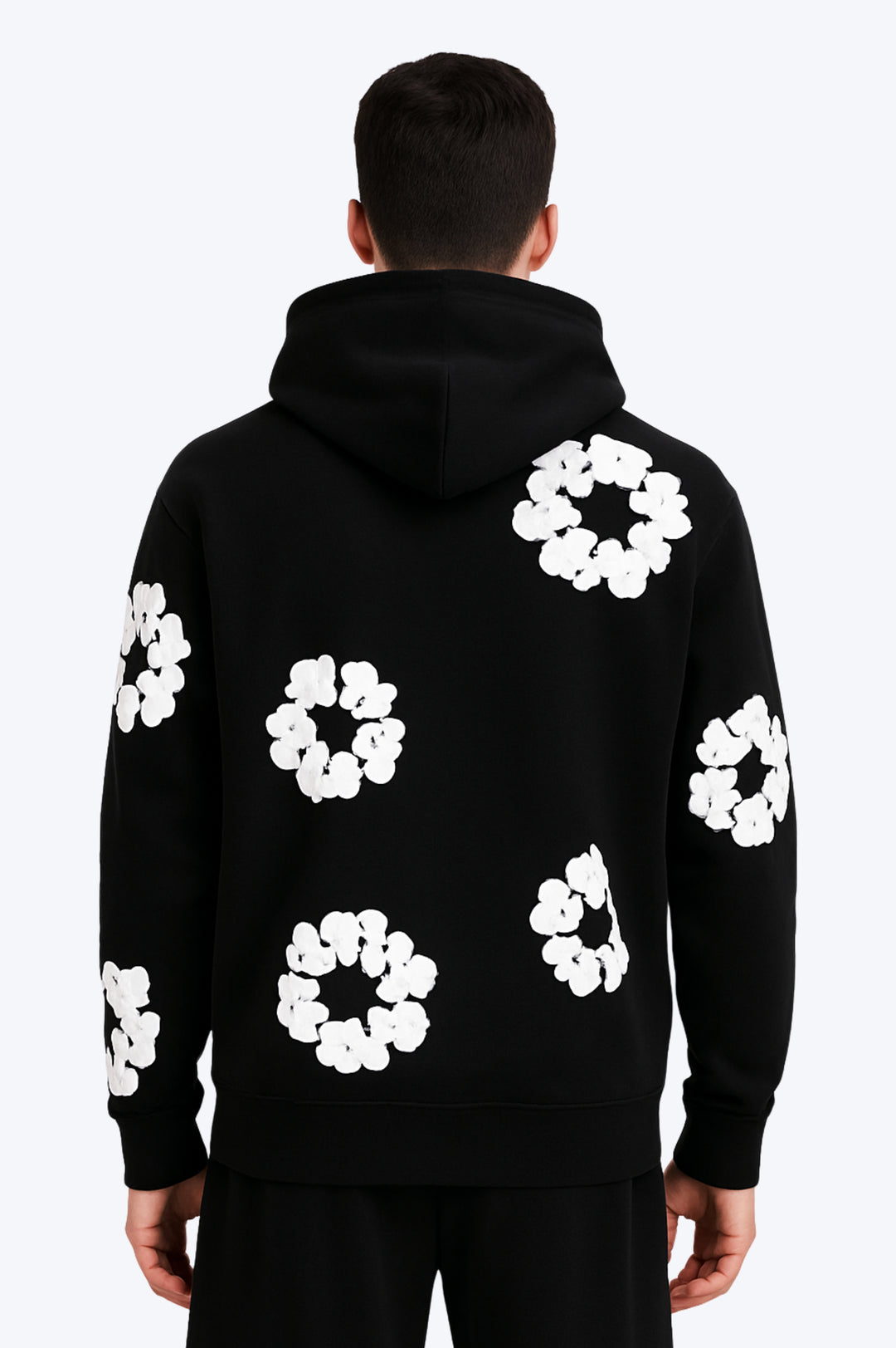 Hoodie Floral Homme – Collection ALPHA